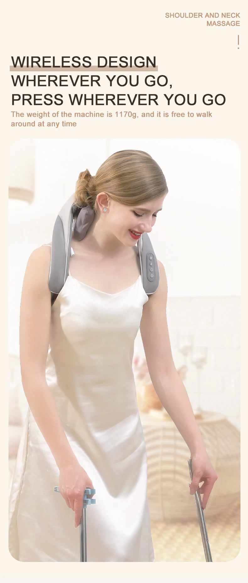 VitalGlow™ Neck and Back Massager